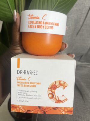 Dr rashel vitamin c exfoliating & brightening face & body scrub
