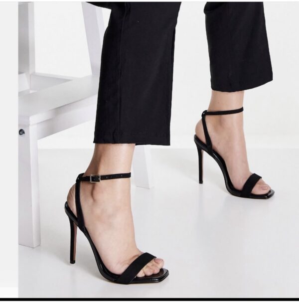 Asos bestseller barely there sandals in black