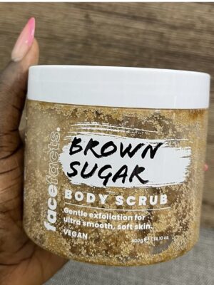 Face facts body scrub
