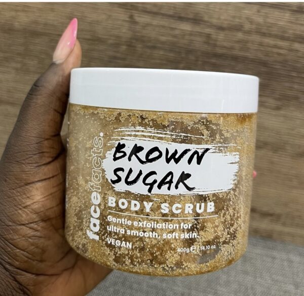 Face facts body scrub