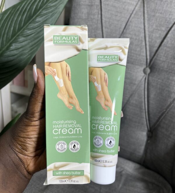 Beauty Formulas moisturizing hair removal cream