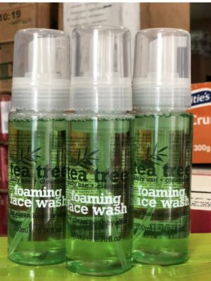 Tea tree foaming face wash 200ml