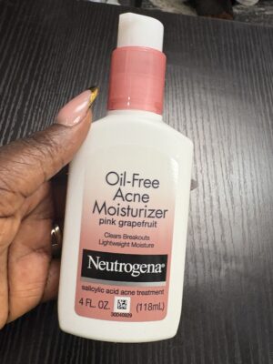 Neutrogena oil free acne moisturizer pink grape fruit