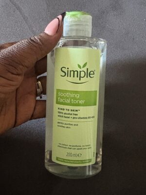 Simple soothing facial toner 200ml
