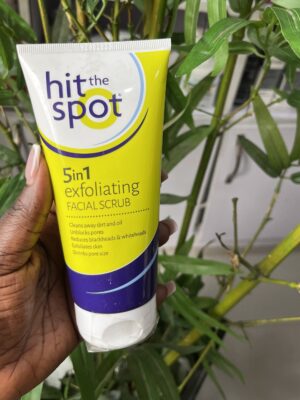 Hit the spot  5in1 exfoliating facial scrub