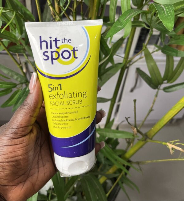 Hit the spot  5in1 exfoliating facial scrub