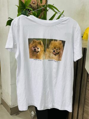 Primark profile pic tagged photo Tshirt in white