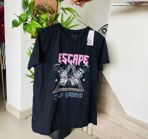 papaya t-shirt escape wild beauty 12/14