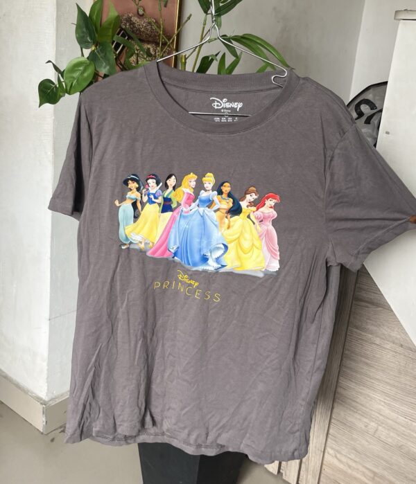 Primark disney princess Tshirt in grey M