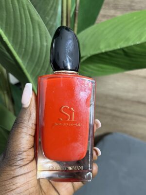 Si passione Giorgio Armani edp 100ml (unboxed) red bottle