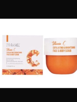 Dr rashel vitamin c exfoliating & brightening face & body scrub