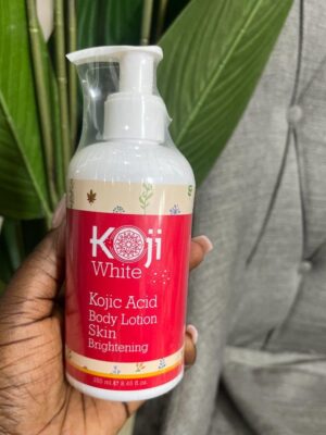 Kojic acid body lotion skin brightening