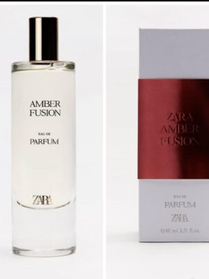 Zara Amber fusion perfume 80ml
