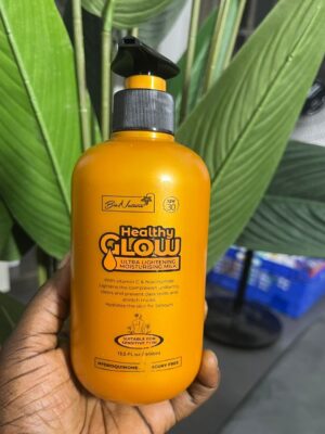 Bio nature healthy glow vitamin c & niacinamide ultra lightening moisturising milk lotion