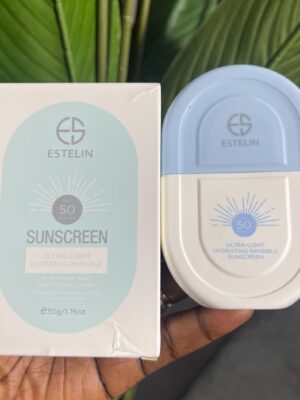 Estelin  ultra light hydrating invisible spf 50
50g