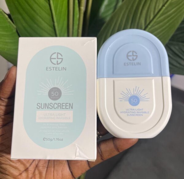 Estelin  ultra light hydrating invisible spf 50
50g