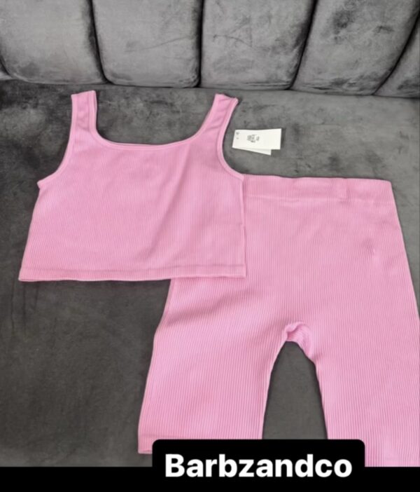 Primark two piece lounge set in light baby pink