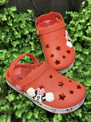 Primark star orange Mickey mouse girlie crocs