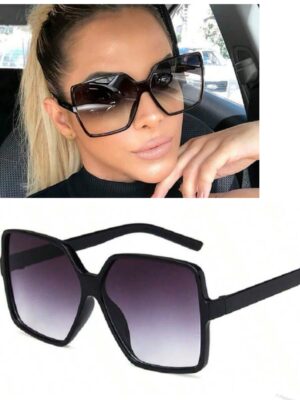Shein outdoor sporty sunglasses in black
