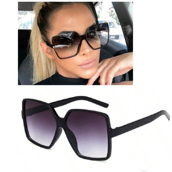 Shein outdoor sporty sunglasses in black