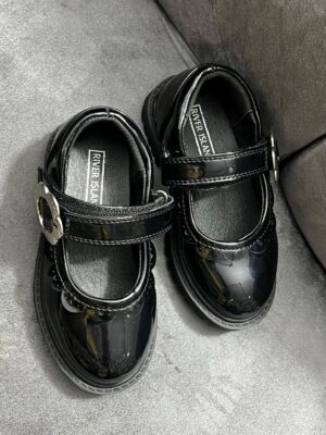 Riverisland baby girl black shoes 7/24