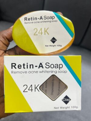Retin A soap 24k remove acne whitening soap 100g