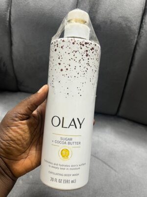 Olay sugar + coco butter exfoliating body wash