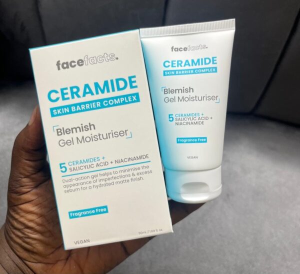 Face facts blemish gel moisturiser 50ml