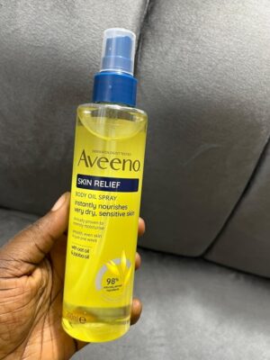Aveeno daily  skin relief body oil spray