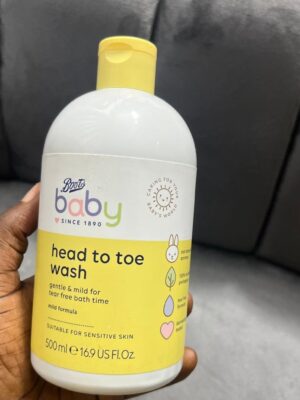 Boots baby head to toe wash 500ml