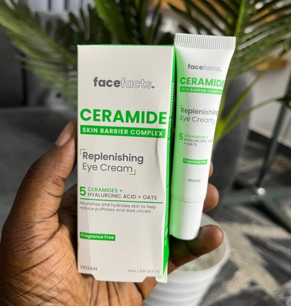 Face facts ceramide replenishing eye cream