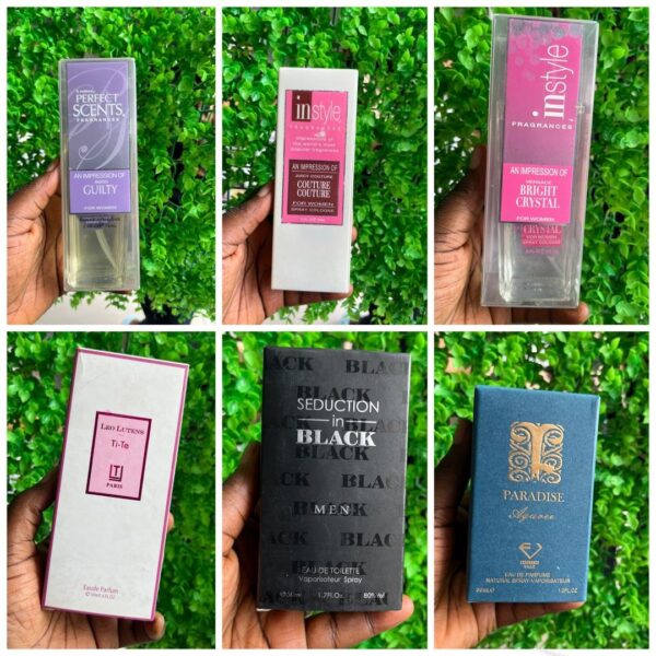 Mini dupe collection perfume