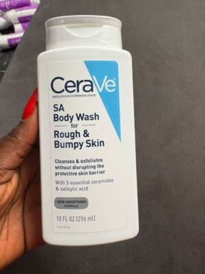 Cerave SA body wash for Rough & Bumpy skin