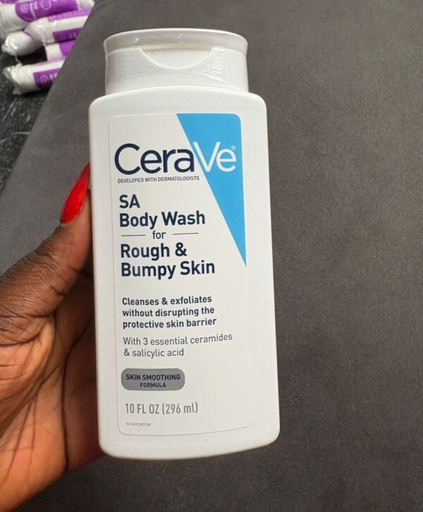 Cerave SA body wash for Rough & Bumpy skin