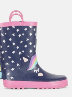 Primark unicorn boots in multi colour girl kids
