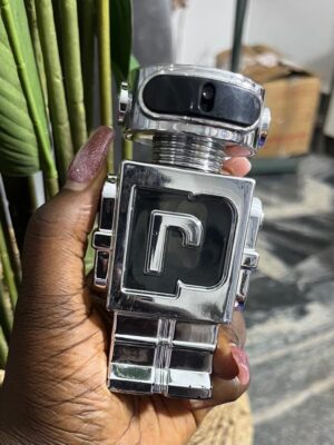 phantom edp 50ml silver & black bottle (unboxed)