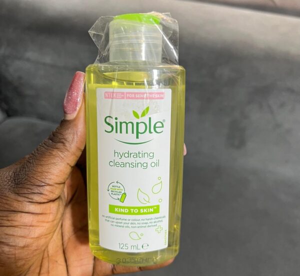 Simple hydrating cleansing oil 125ml