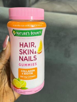 Nature’s bounty hair skin & nails collagen & biotin gummies