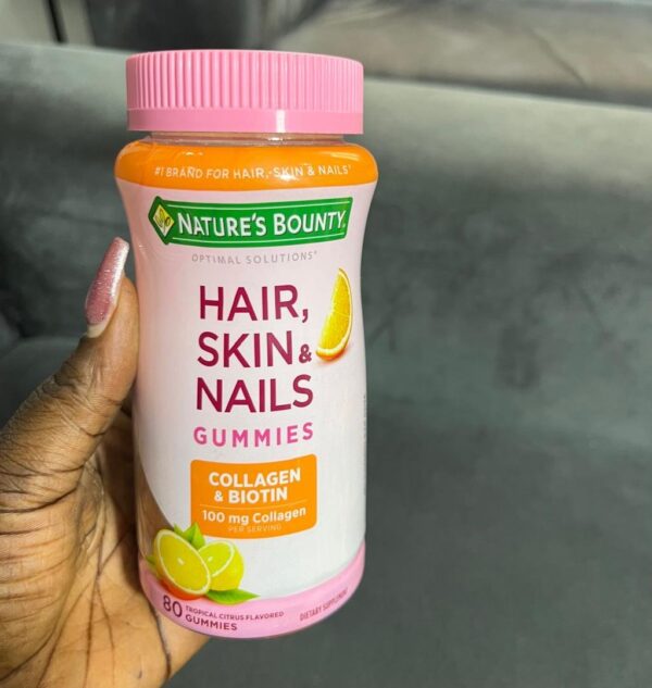 Nature’s bounty hair skin & nails collagen & biotin gummies