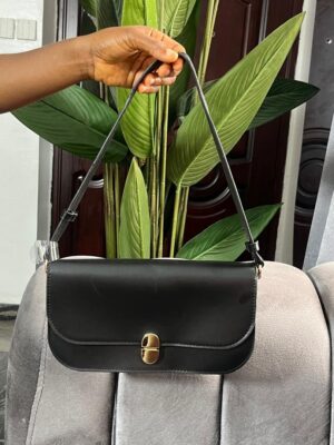 Primark bestseller solid flap bag in black