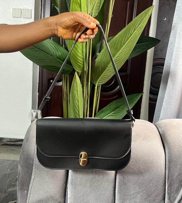Primark bestseller solid flap bag in black