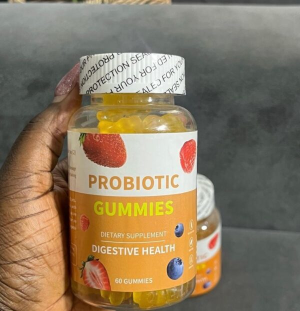 Probiotic gummies dietary supplement 60 counts