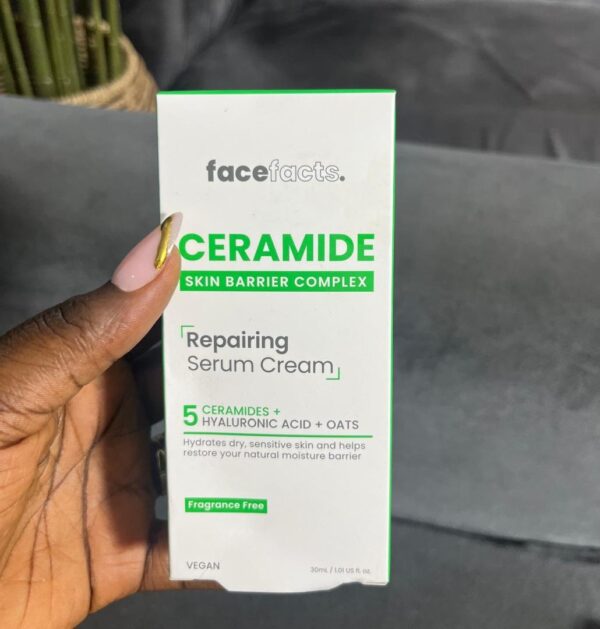 Face facts ceramide repairing serum cream 30ml