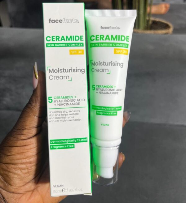 Face facts ceramide moisturising cream  spf 30