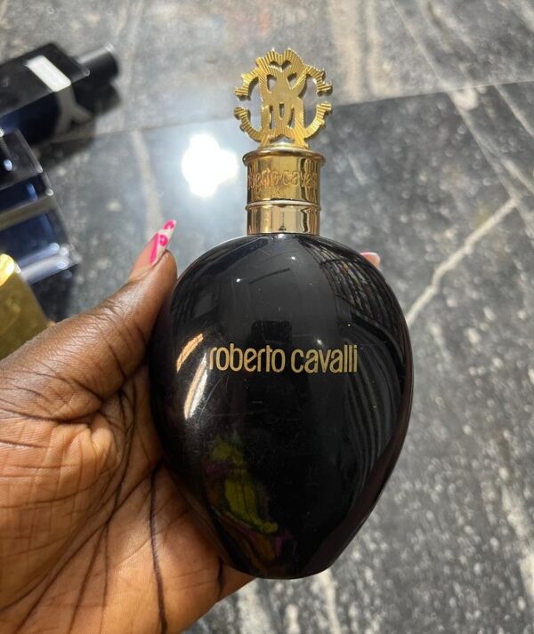 Roberto  cavalli black bottle 75ml edp