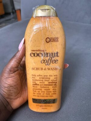 Coconut coffee scrub & wash 577ml