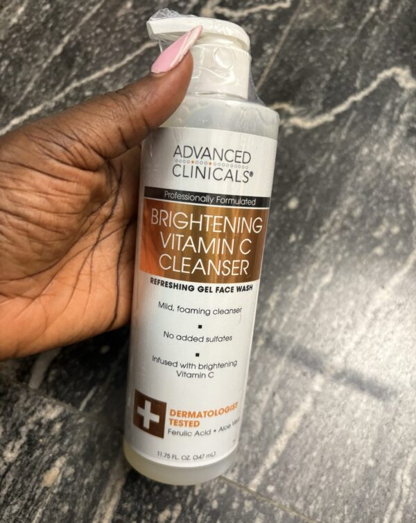 Advanced clinical brightening vitamin c cleanser 347ml