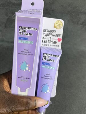 Dear boo rejuvenating night eye cream ( retinol hyaluronic acid)