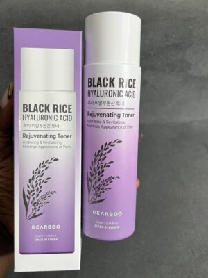 Dear boo black rice hyaluronic acid rejuvenating toner 200ml