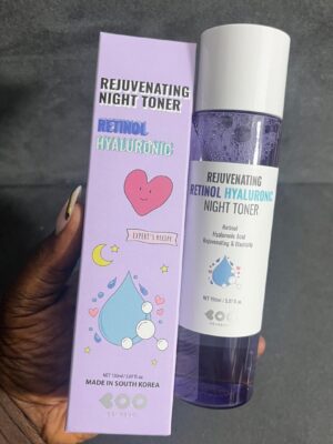 Dear boo rejuvenating retinol/hyaluronic night toner